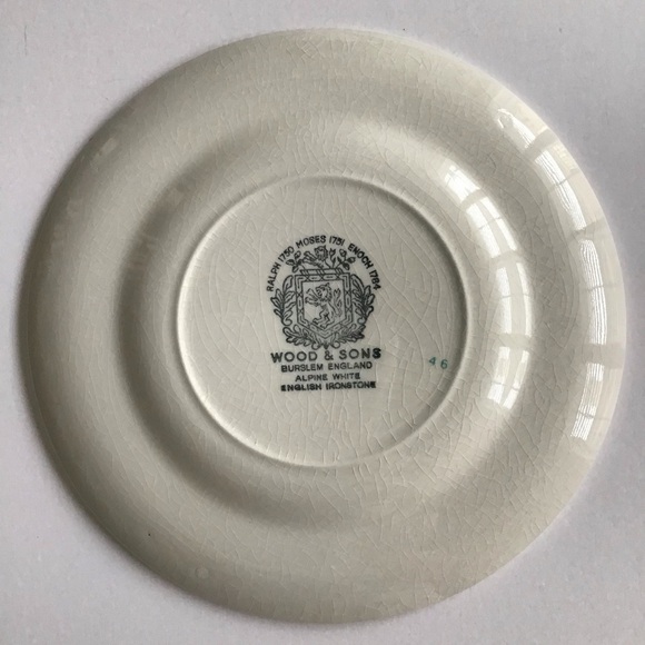 Vintage Child’s Plate & Bowl Alphabet Nursery Rhyme by Woods & Sons England - Picture 6 of 16